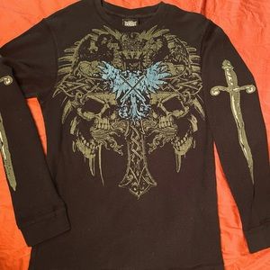 MMA Elite Black Thermal Long Sleeve Shirt